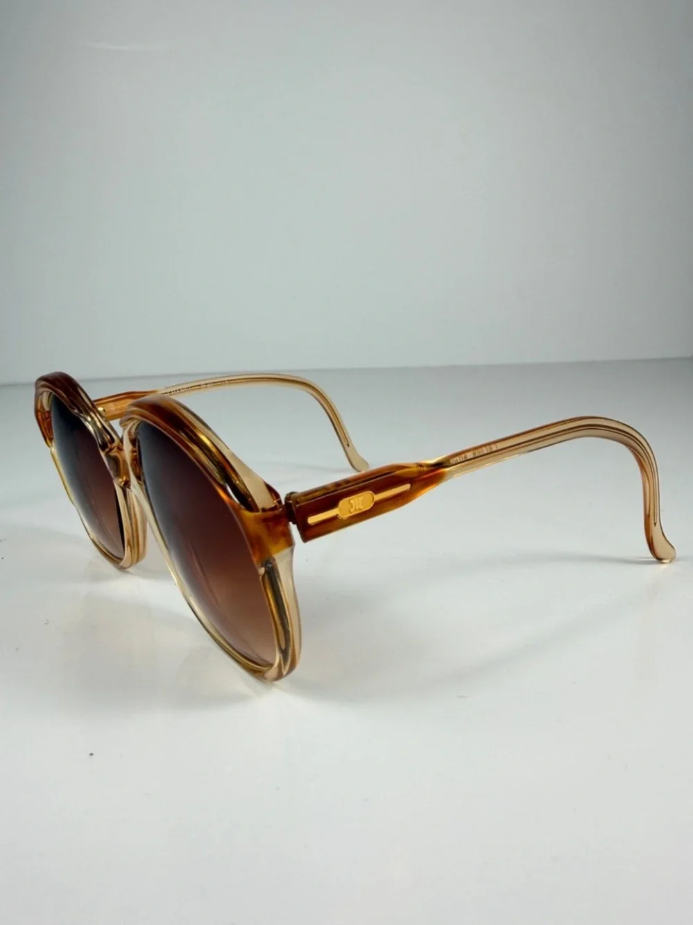 Rare Vintage CELINE C46 13 Deadstock Triomphe Aviator Sunglasses France